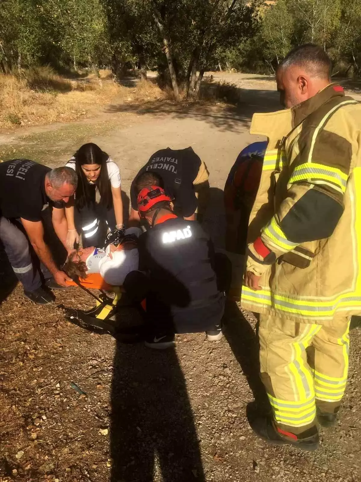 Tunceli'de trafik kazası sonucu 5 kişi yaralandı.