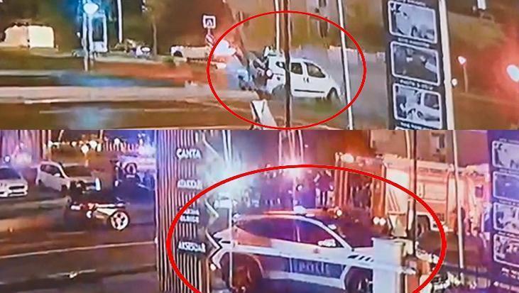 Büyükçekmece'de polis kovalamacası trajik kazayla sonuçlandı: 1 ölü, 2 polis ve 3 kişi yaralandı.