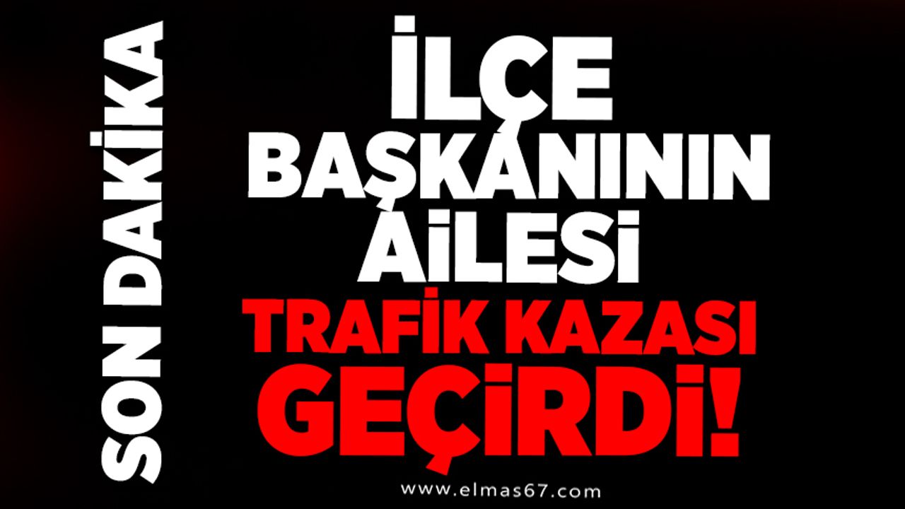 Mustafa Kaplan'ın Ailesi Kaza Yaptı.