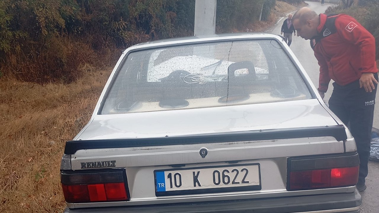 Susurluk Buzağılık Mahallesi'nde Yalnızca Tek Taraflı Kaza.