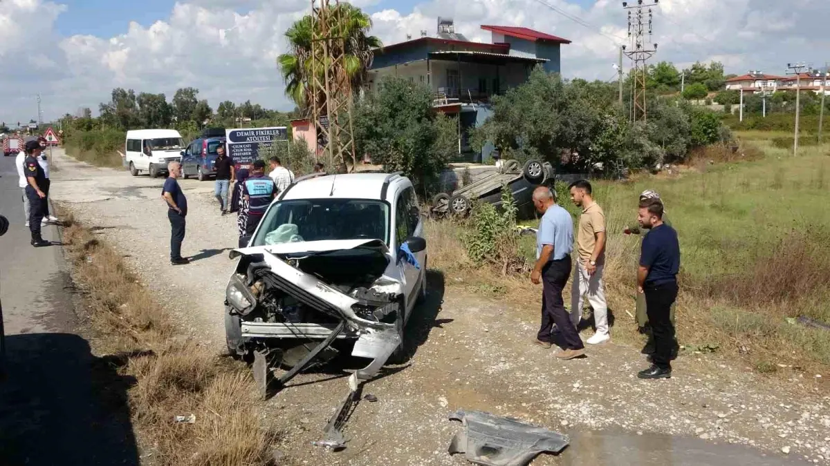 Manavgat'ta Kaza: Bir Kişi Yaralı