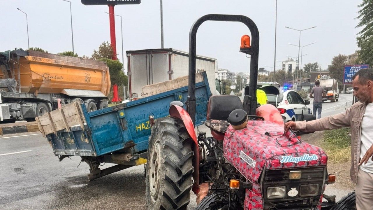 Traktör Kaza Sonucu Sürücü Hayatını Kaybetti