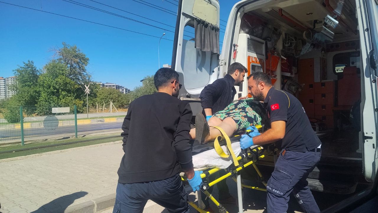 Gaziantep'te kaza: 1 kişi yaralandı.