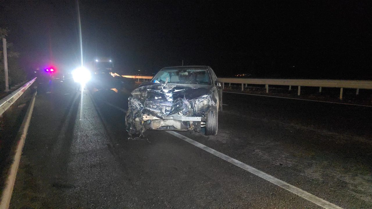 Gaziantep'te korkunç trafik kazası: 2 kişi yaralandı.