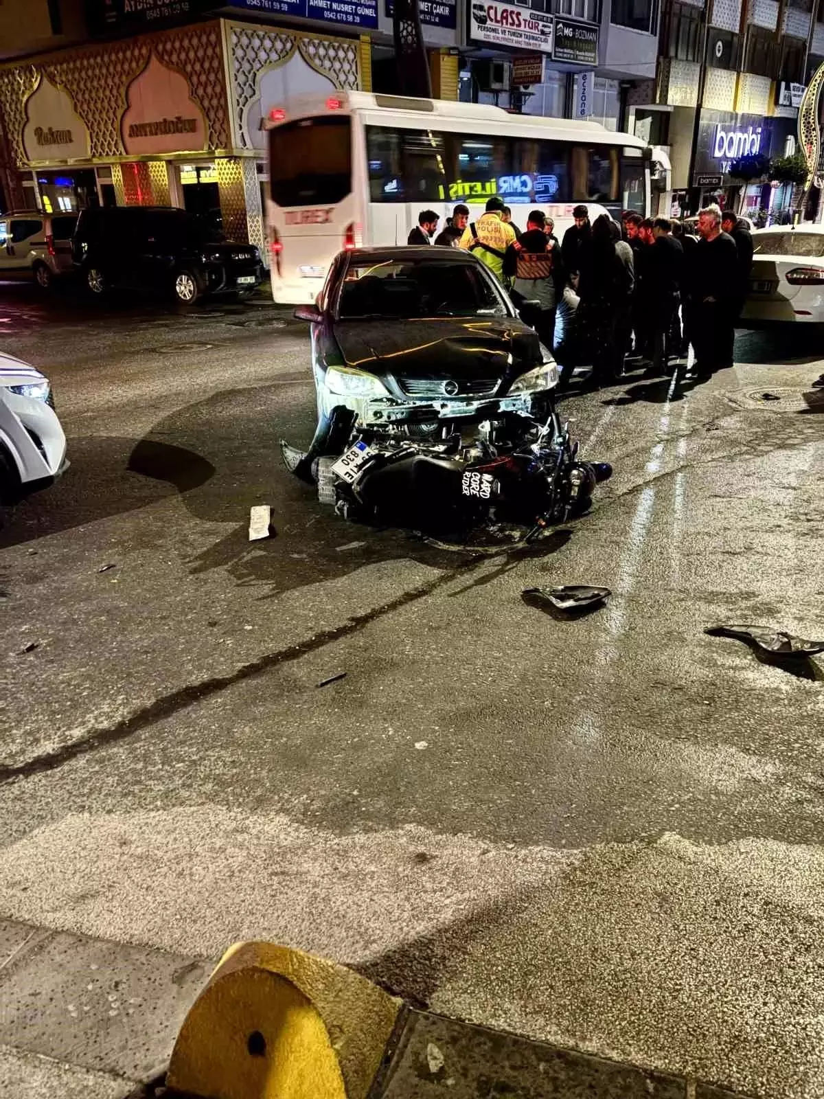 Kapaklı'da Kaza: Motosiklet Sürücüsü Yaralı