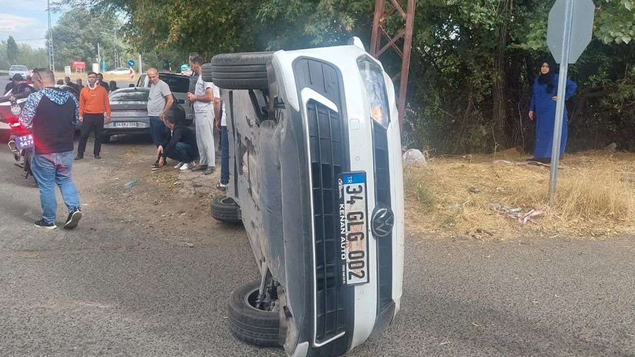 Trafik kazasında 5 kişi yaralandı: Bingöl