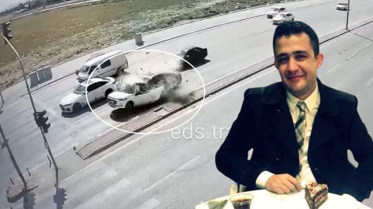Öğretmen, Konya'da ikiye bölünen araçta hayatını kaybetti ve defnedildi.