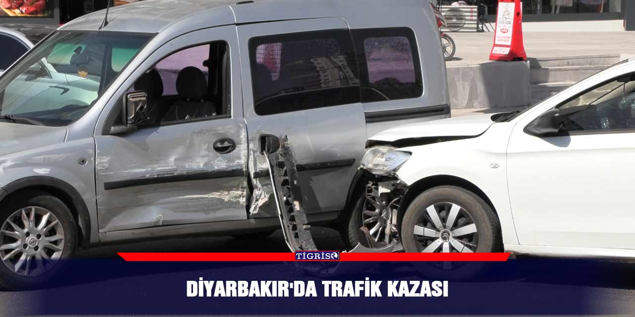 Diyarbakır'da kaza oldu