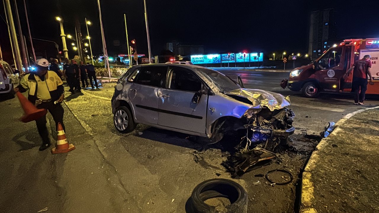 Mersin Toroslar'daki kaza: 1 kişi yaralandı.