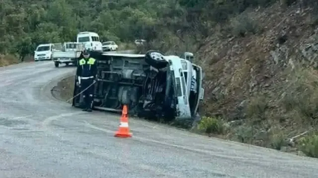 Mersin'de kaza: 6 tarım işçisi yaralandı.