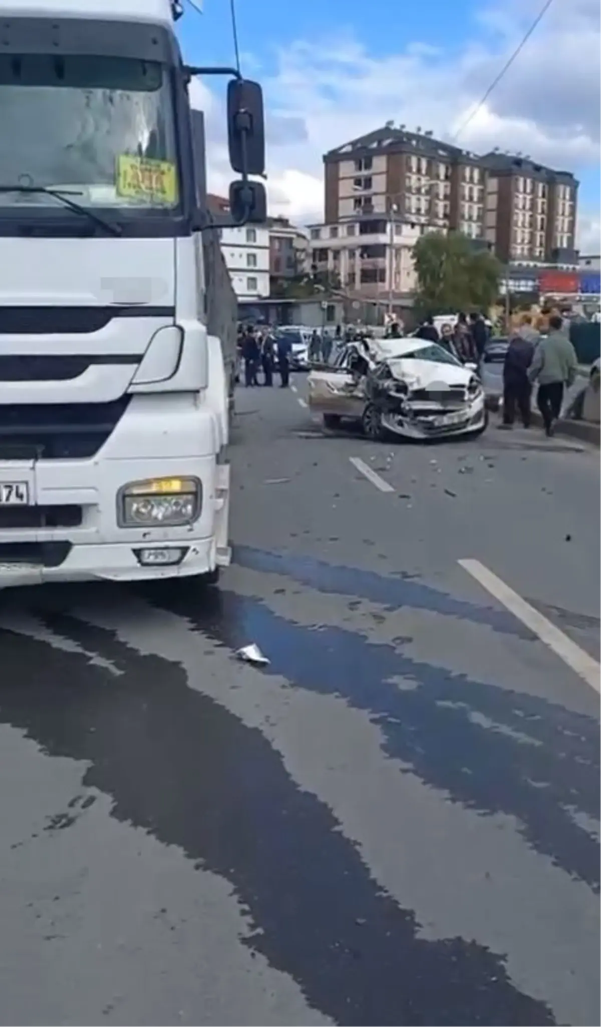 Arnavutköy'de Kaza Sonucu Anne Öldü.