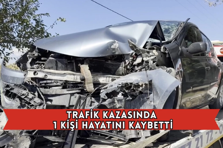 1 Kişi Trafik Kazasında Hayatını Kaybetti.