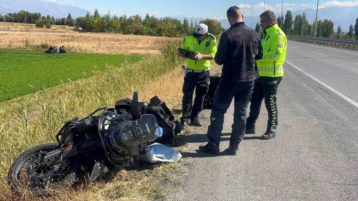 Kapadokya Yolunda Kaza: Rusya'dan Gelen Motosiklet Sürücüsü Öldü