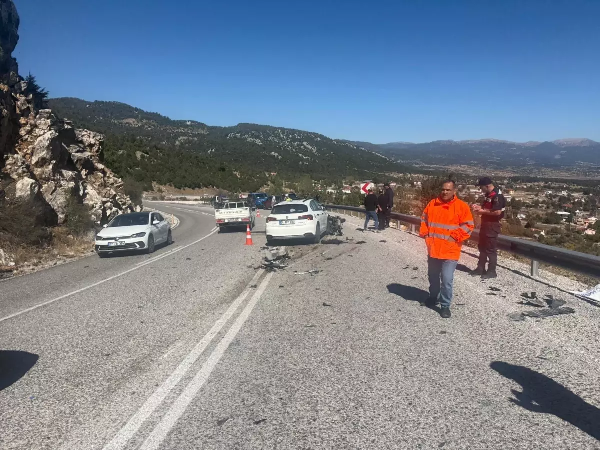 Muğla'da Kaza Sonucu 1 Kişi Hayatını Kaybetti, 1 Kişi Yaralandı.