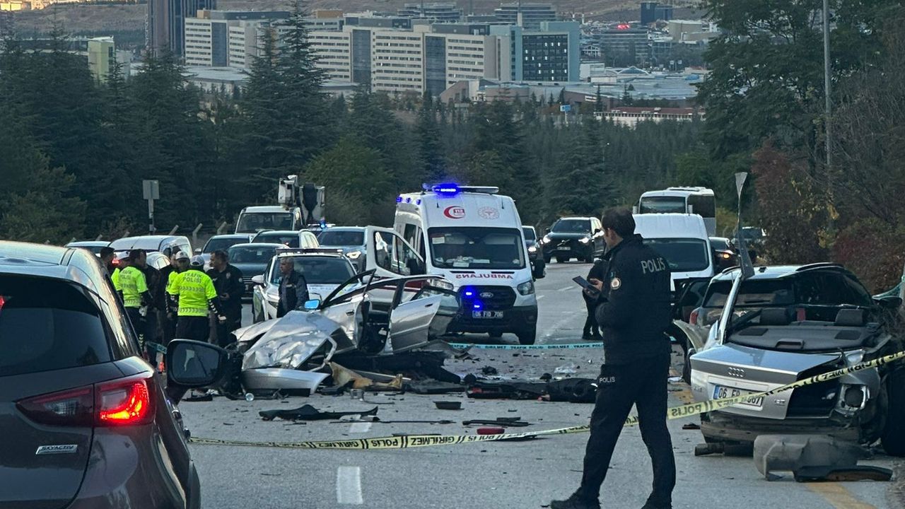 Ankara'da Trajik Kaza!