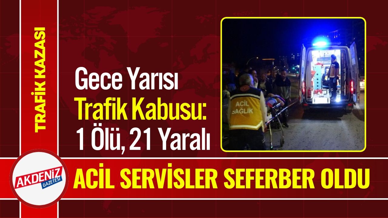 Gece Trafik Krizi: Acil Durum Ekipleri Harekete Geçti