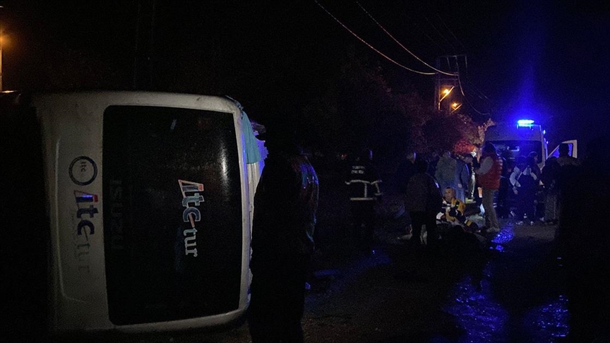 Kastamonu'da tur otobüsü kazası: 25 yaralı