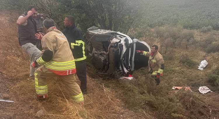 Trafik kazası bir kişinin hayatını kaybetmesine neden oldu.