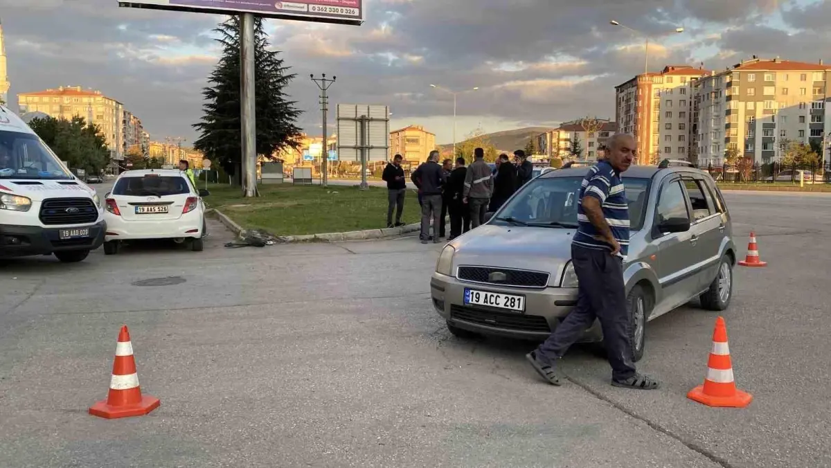 Çorum'da Trafik Kazası: 2 kişi yaralandı