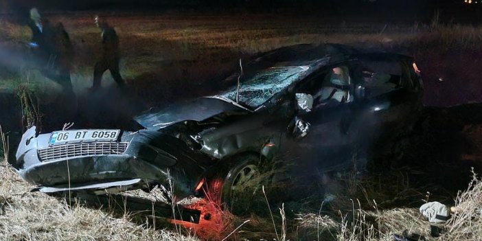 Kars'ta kaza: 1 kişi hayatını kaybetti, 3 kişi yaralandı.