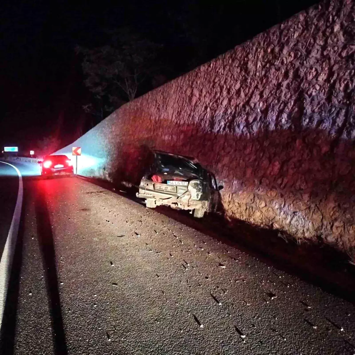 Bilecik'te Trafik Kazasında Sürücüye Zarar Geldi