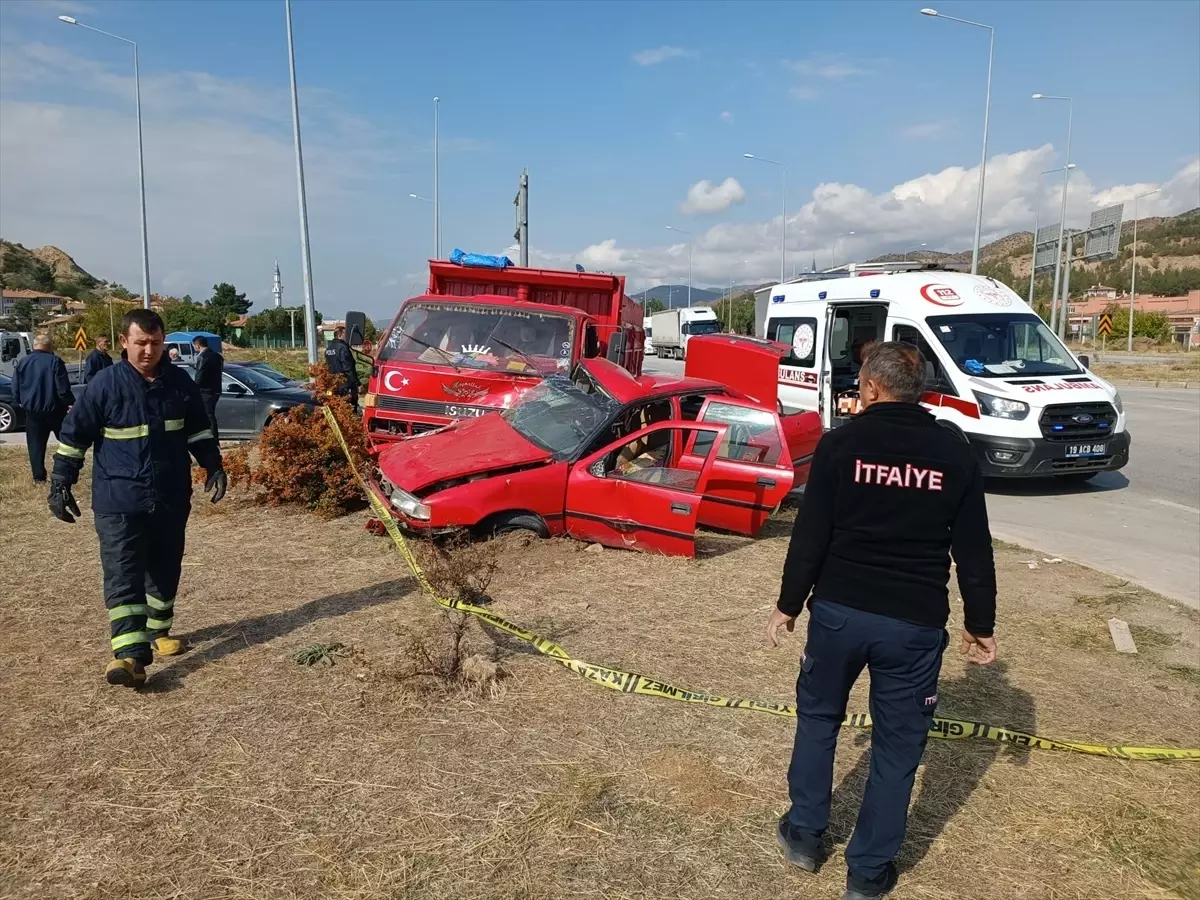 Osmancık'ta Trafik Kazasında Bir İnsan Hayatını Kaybetti.