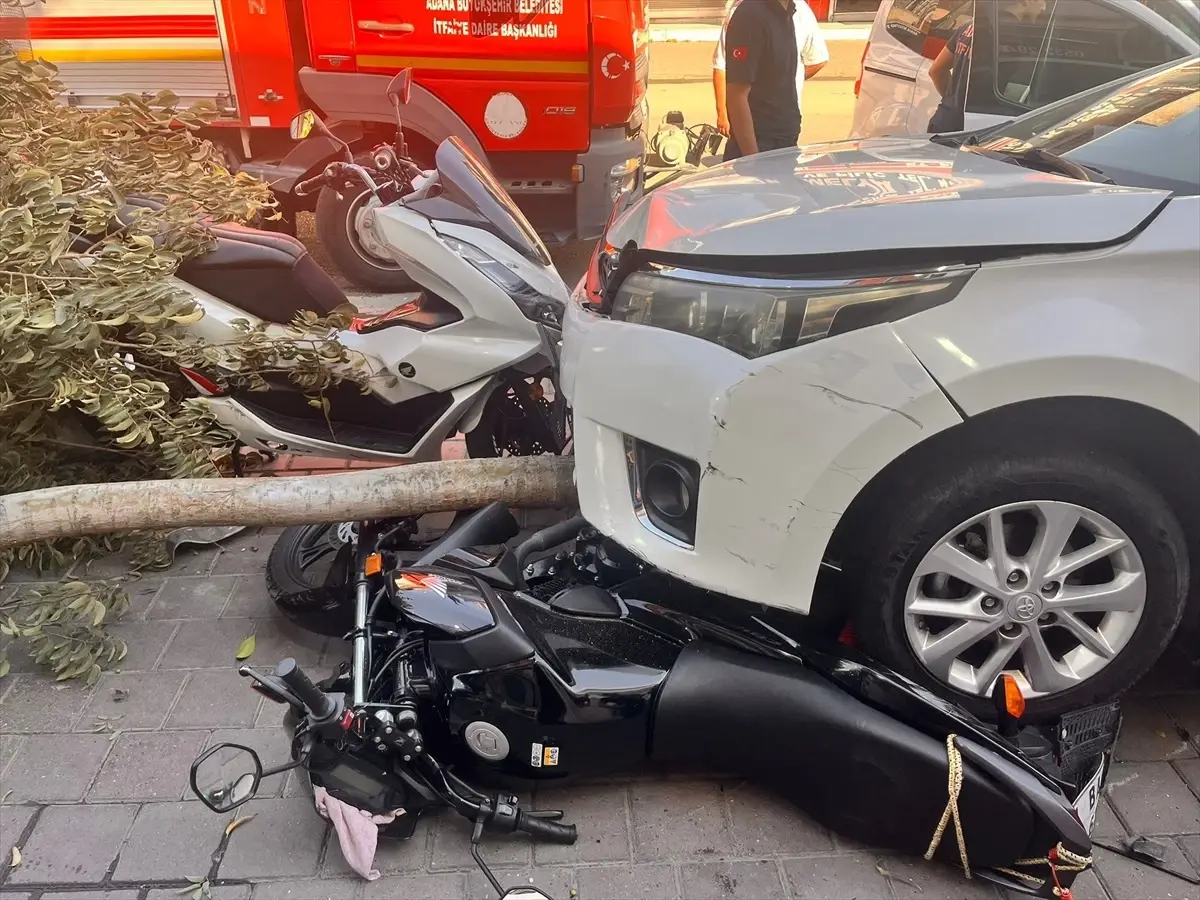 Adana'da Kaza: 1 Kişi Yaralandı.