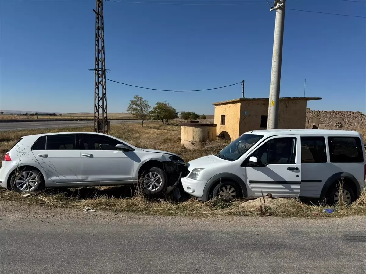 Aksaray'da 1 kişi yaralı: Trafik kazası