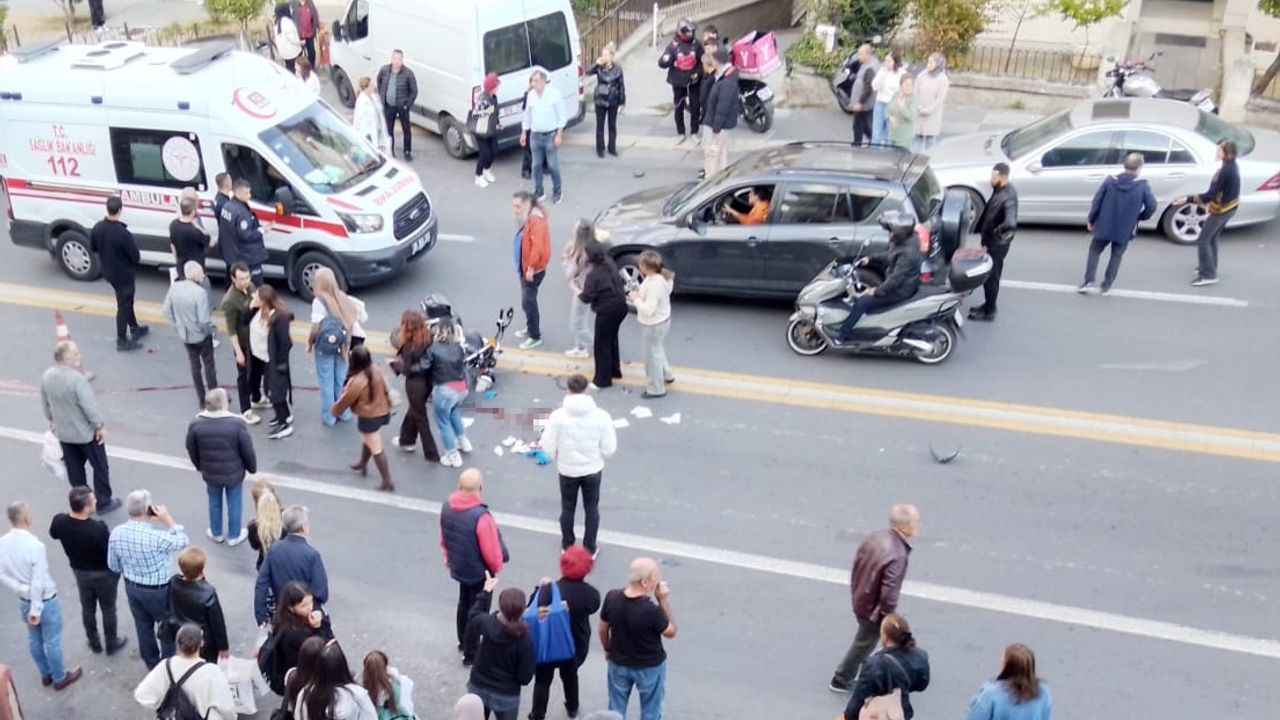 Ankara'da motosiklet sürücüsü trafik kazasında hayatını kaybetti.