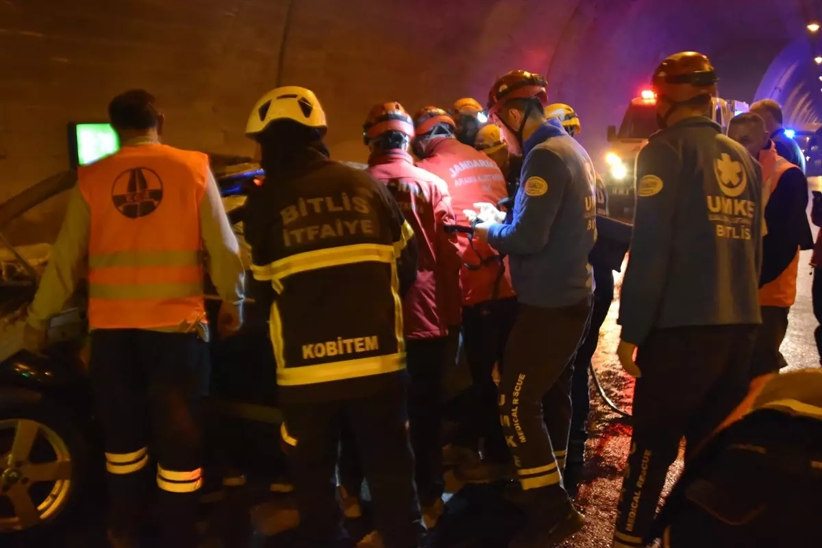 Bitlis'te Trafik Kazası Eğitimi Düzenlendi.