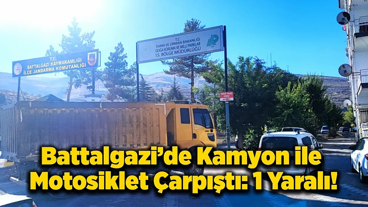 Fırat Mahallesi'nde Kaza: 1 Kişi Yaralandı