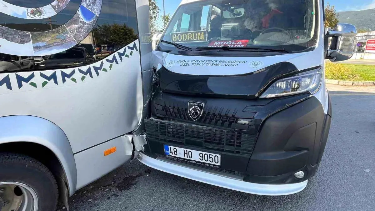 Menteşe'de Sıralı Trafik Kazası