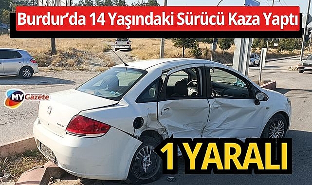Burdur'da kaza meydana geldi: 1 kişi yaralı - BURDUR