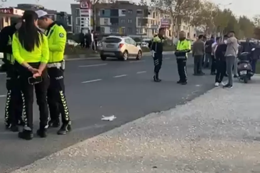 Düzce'deki otobüs durağında ciddi bir kaza oldu.