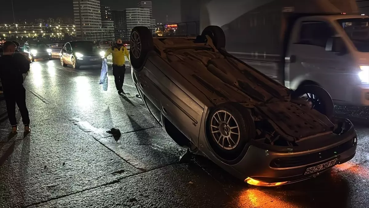Zincirleme Trafik Kaza Olayı Bayrampaşa'da meydana geldi.
