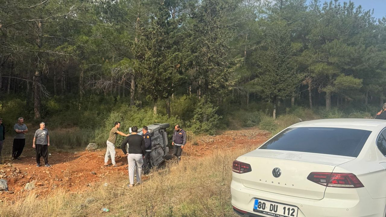 Düziçi Alibozlu'da trafik kazasında 1 kişi yaralandı.