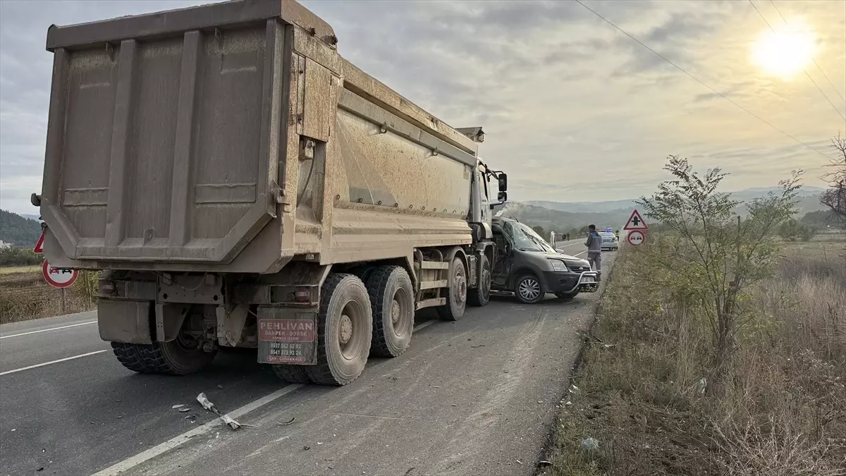 Çan'da Trafik Kazası: Bir Kişi Hayatını Kaybetti.