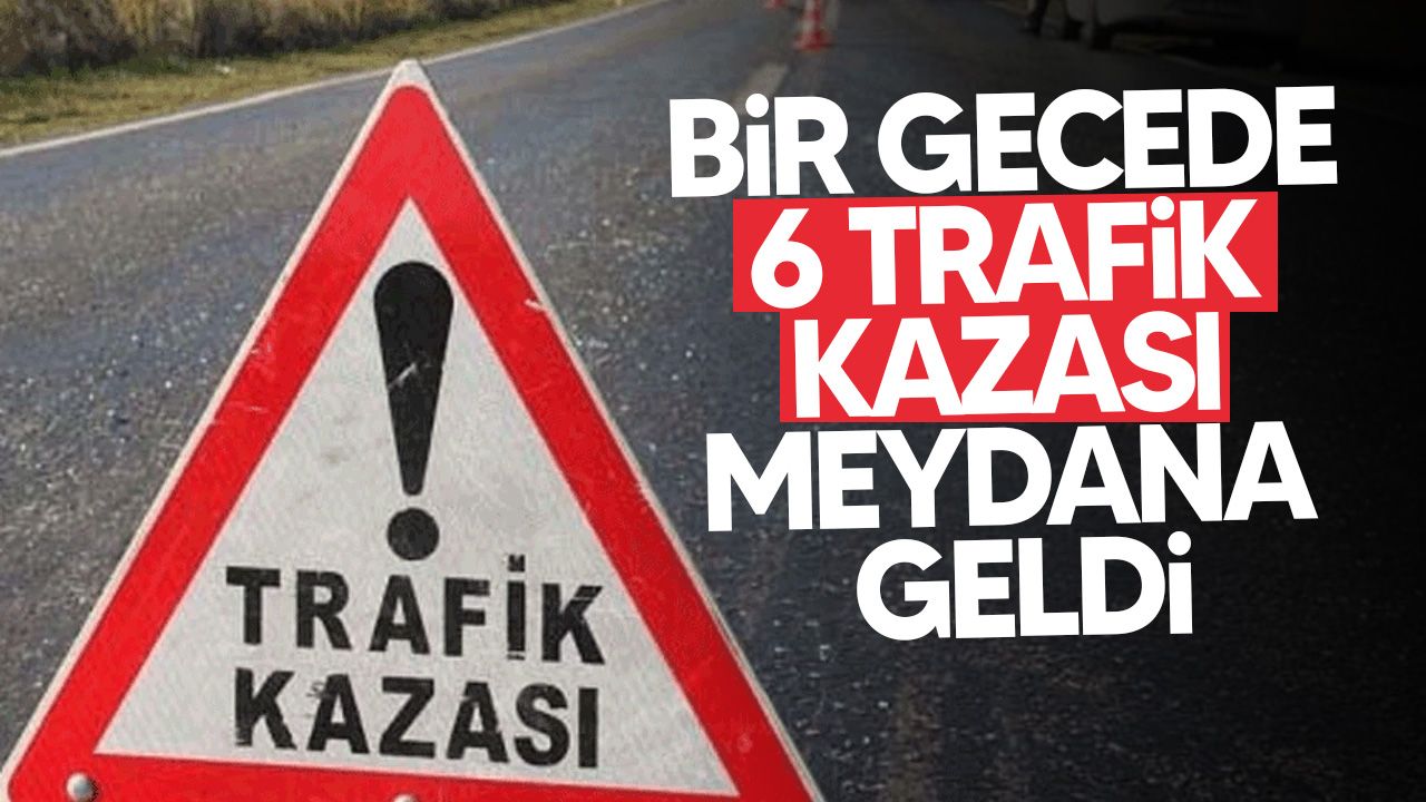 Lefkoşa, Girne ve İskele'de trafik kazası meydana geldi!