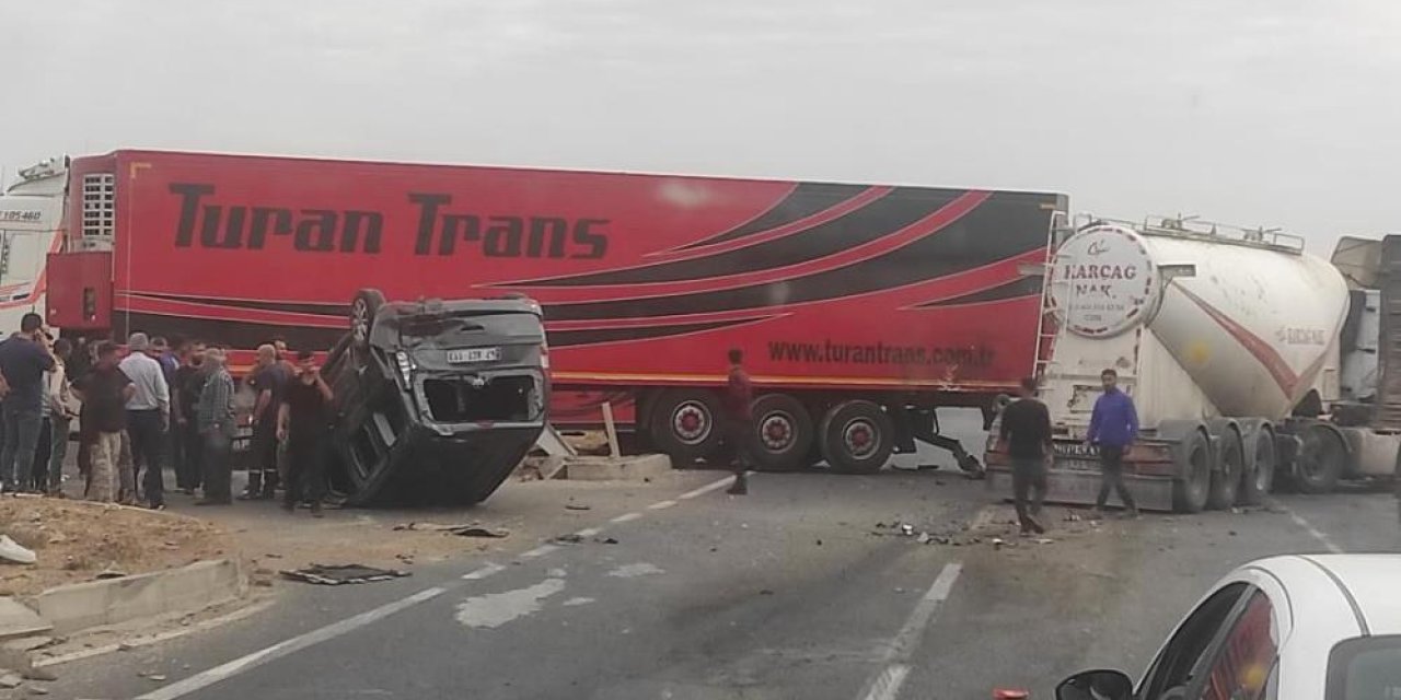 Birden fazla trafik kazası nedeniyle 3 kişi yaralandı.
