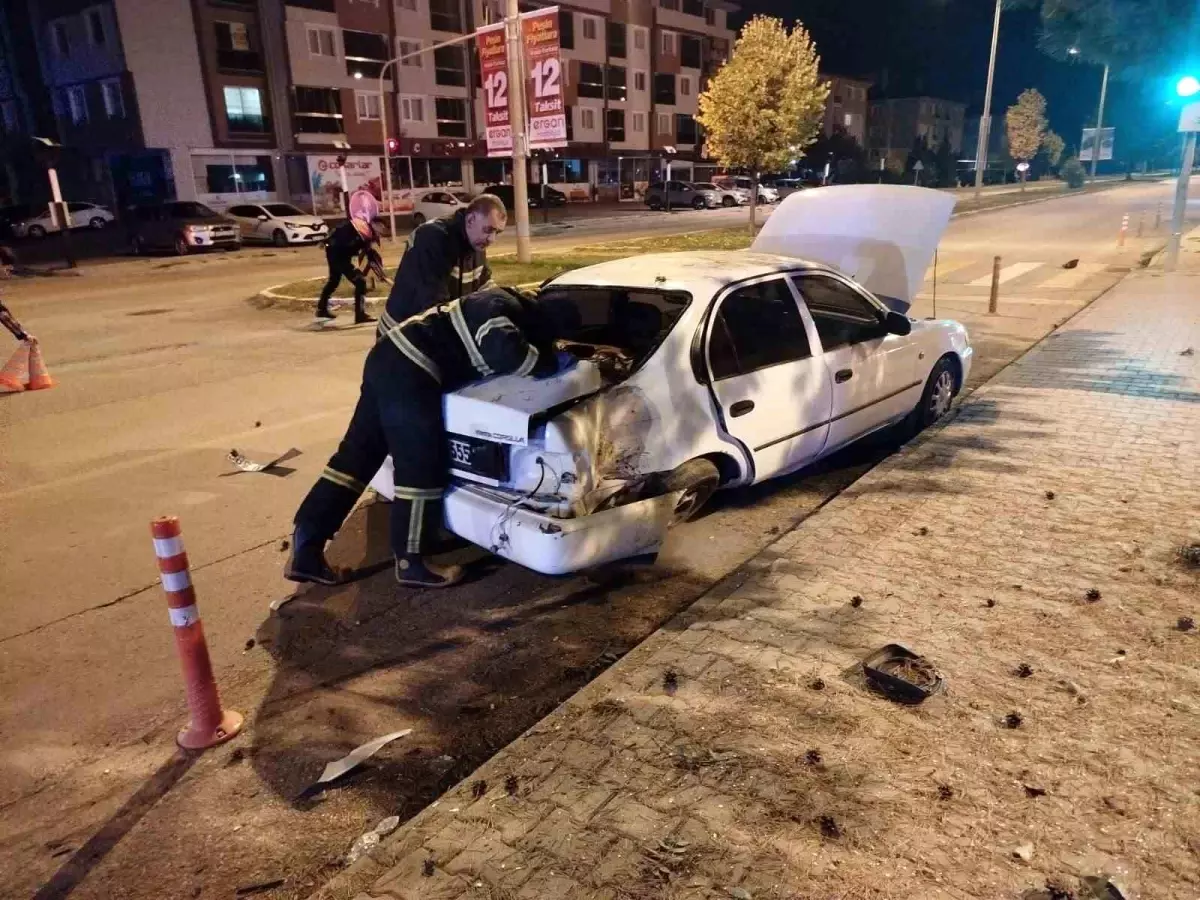 Erzincan'da Kaza: 1 Kişi Yaralı