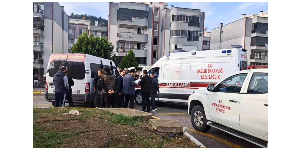 Öğrenci taşıyan araçlar kaza yaptı: 3 kişi yaralandı.