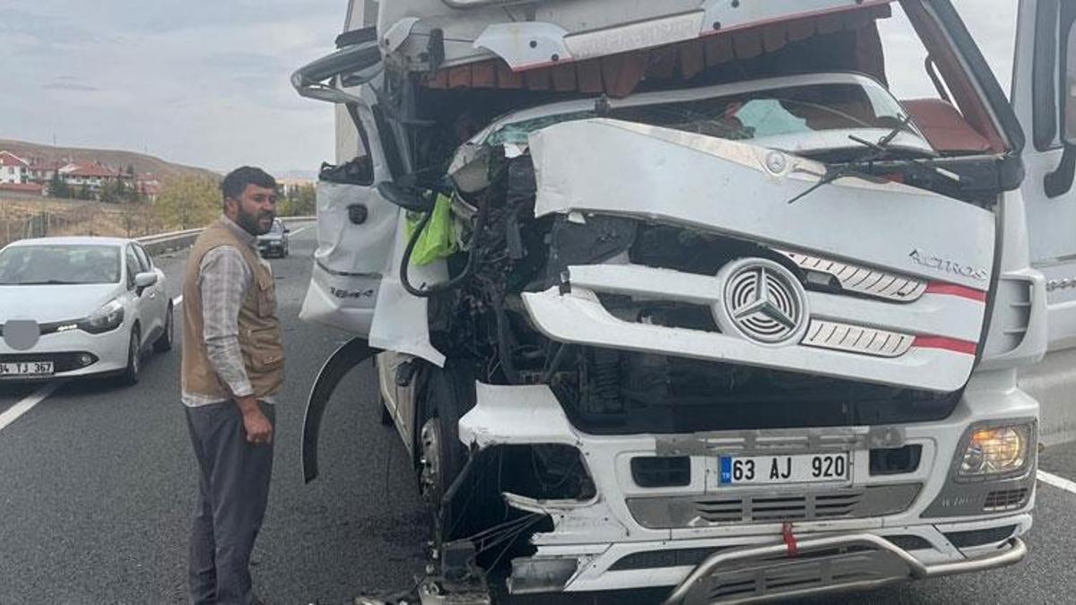 Konya Kulu'da kaza: 1 kişi yaralandı.