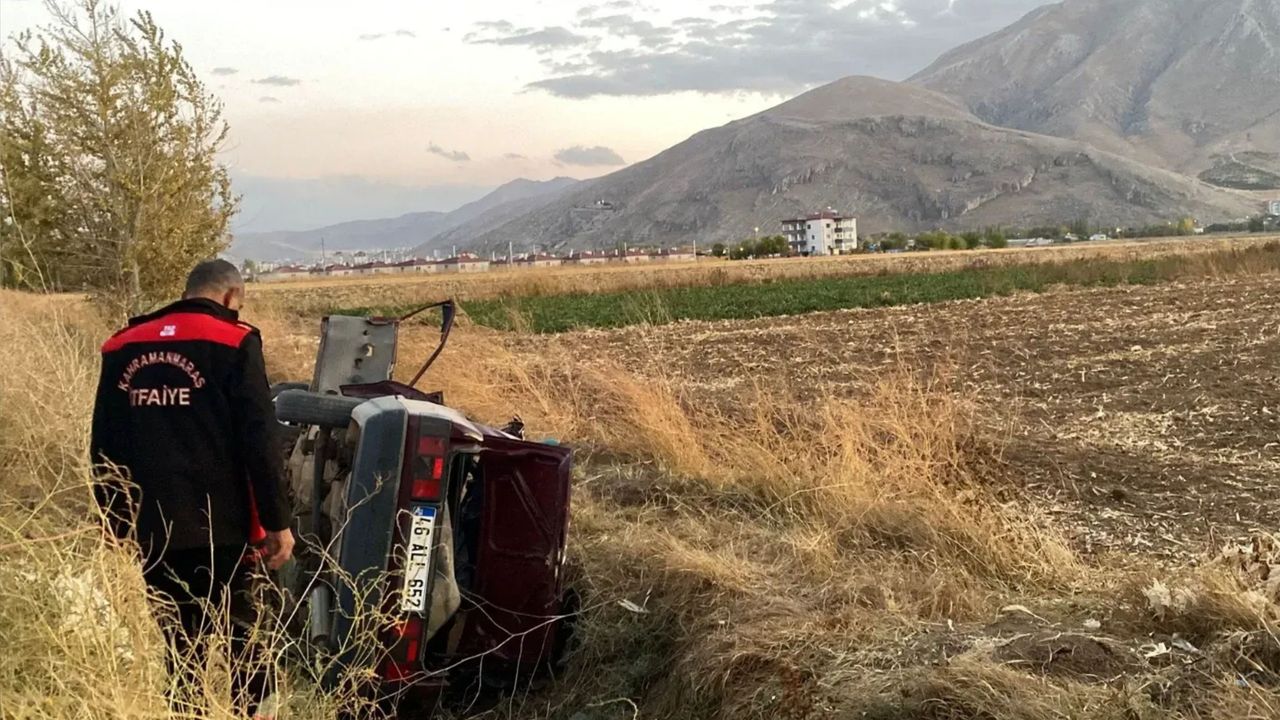 Araç Sulama Kanalına Düştü: 2 Çocuk 5 Yaralı