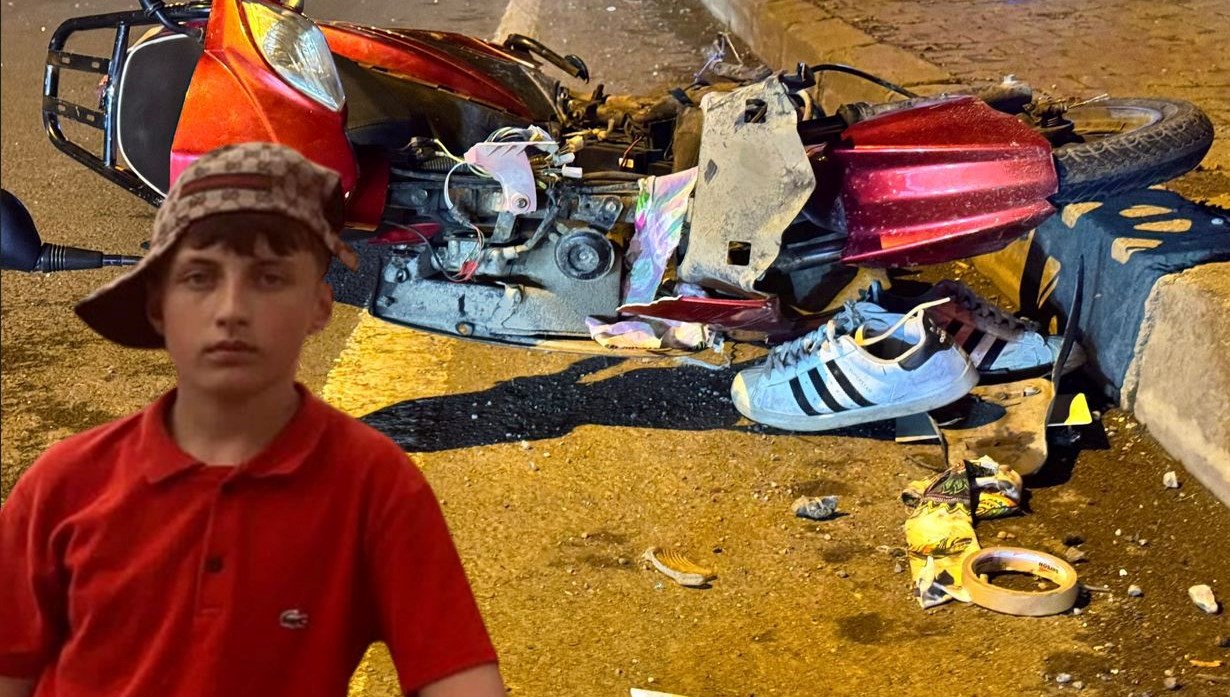 Kazada yaralanan 13 yaşındaki Asaf