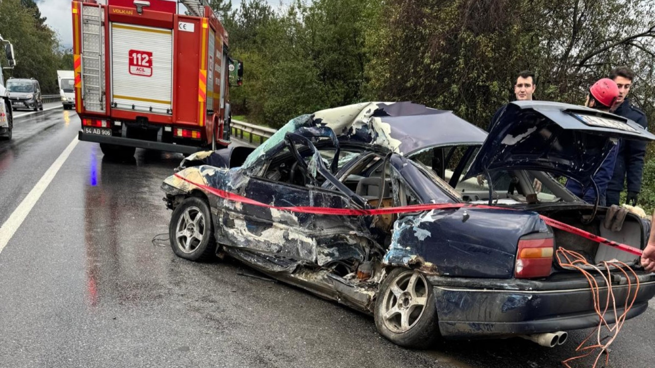 Sakarya'da trajik bir kaza: Ölü ve yaralananlar mevcut