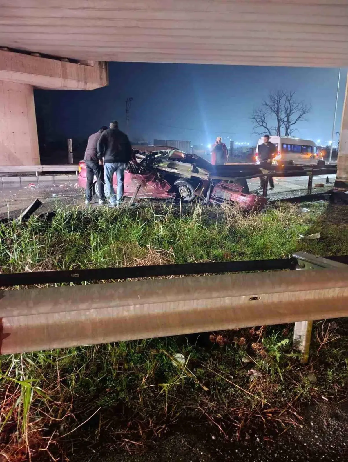 Tekirdağ'da Kaza Sonucu İki Genç Vefat Etti.