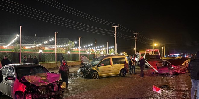 Çankırı'da kaza: 9 kişi yaralandı.