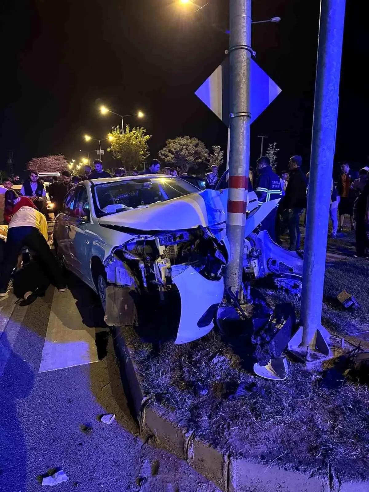 Batman'da trafik kazasında 3 kişi yaralandı.