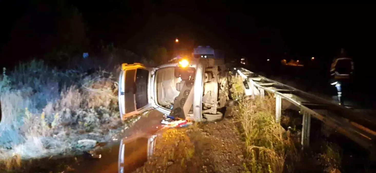 Burdur'da Genç Sürücünün Hayatını Kaybettiği Trafik Kazası
