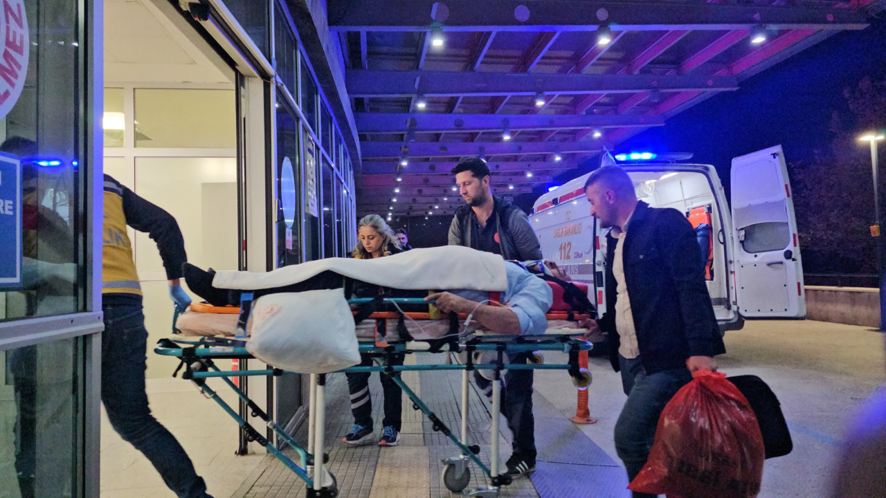 Çakmak, Serinova belde belediye başkanı, trafik kazası geçirdi.